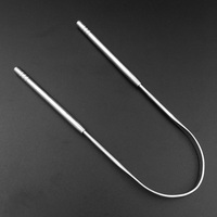 Skrobaczka do języka Cleaner dla dorosłych Surgical Grade stal nierdzewna metalowa szczotka do języka zestaw dentystyczny profesjonalny eliminuje nieświeży oddech 6